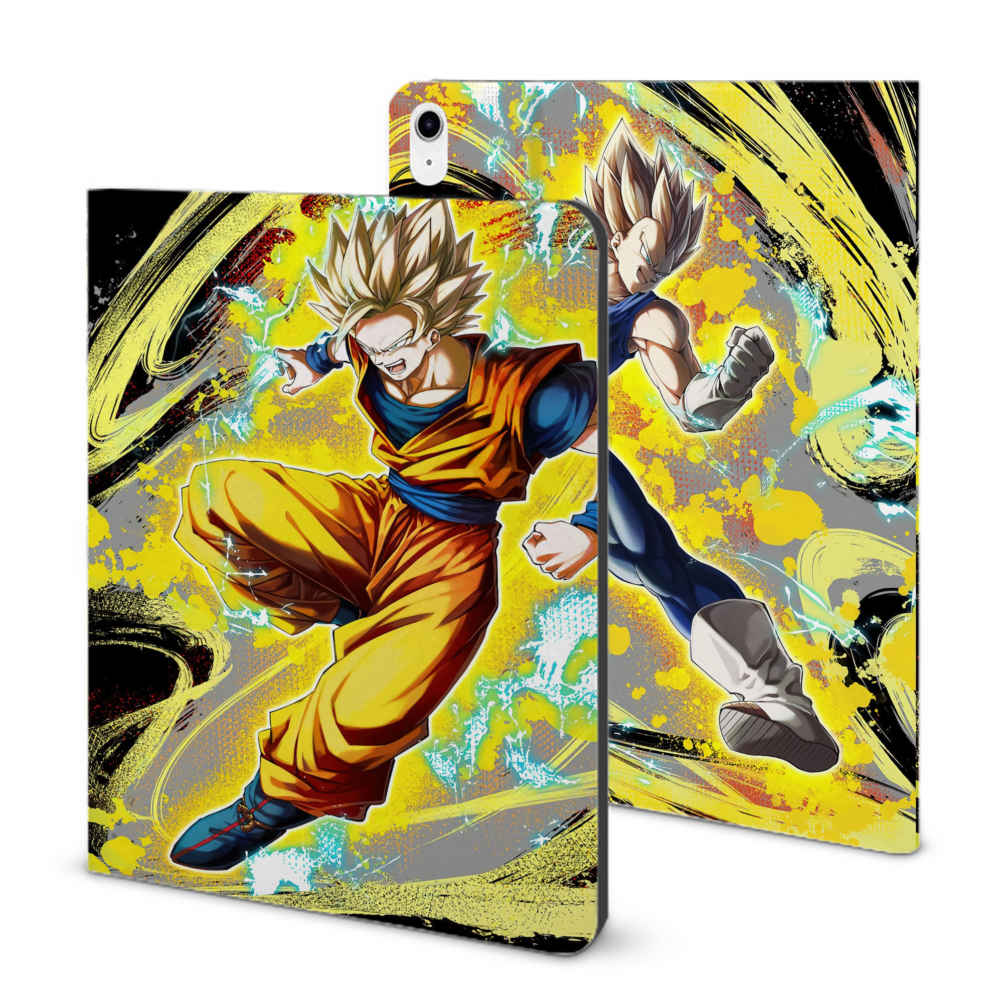 （画像用） ドラゴンボール DRAGON BALL IPad ケース ブック型 PUレザー TPU 耐衝撃 軽量 薄型 ペン収納なし 全面保護 IPad 各モデル対応
